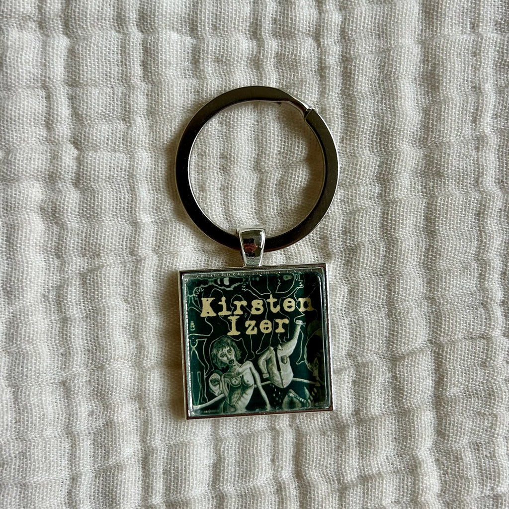 Kirsten Izer "No One's Invited" Keychain