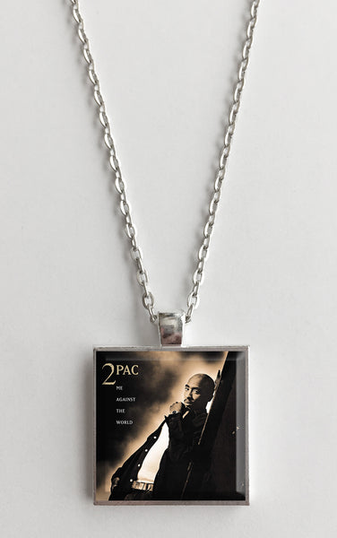 2Pac - Me Against the World - Album Cover Art Pendant Necklace