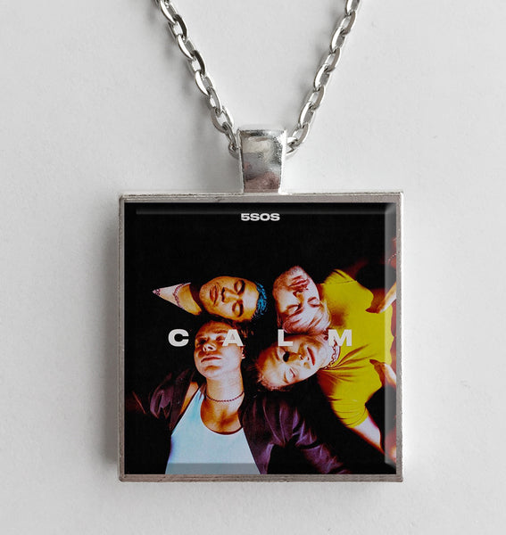 5SOS 5 Seconds of Summer - Calm - Album Cover Art Pendant Necklace - Hollee