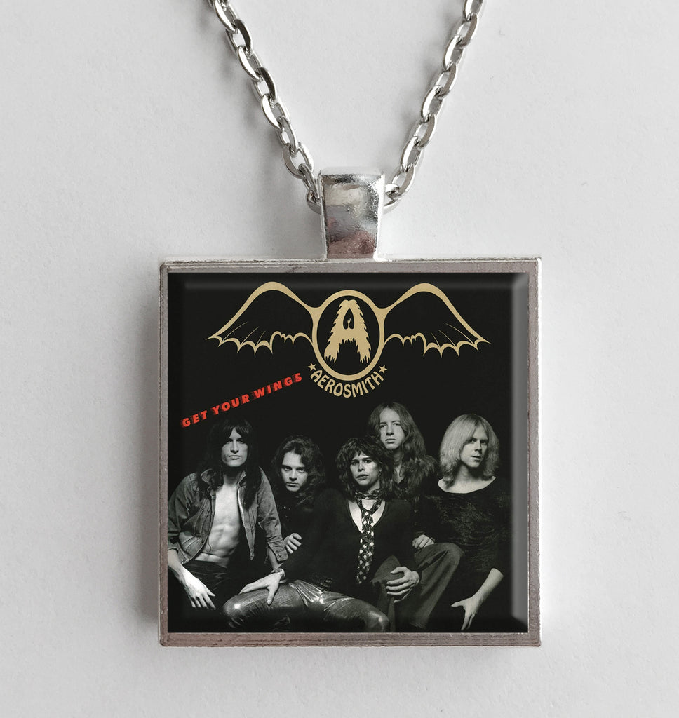 Aerosmith - Get Your Wings - Album Cover Art Pendant Necklace - Hollee