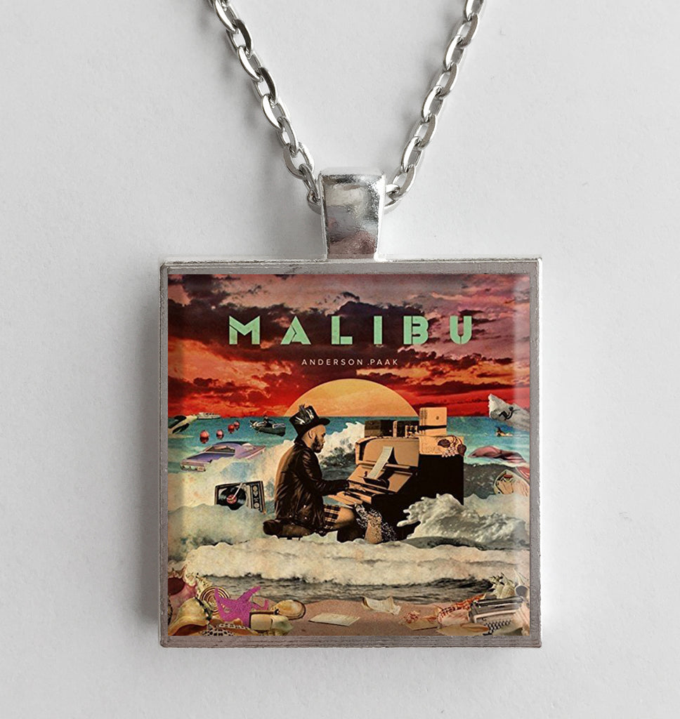 Anderson Paak - Malibu - Album Cover Art Pendant Necklace - Hollee