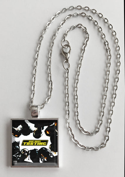 A$AP Rocky - Testing - Album Cover Art Pendant Necklace - Hollee