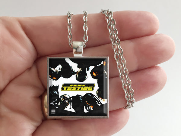 A$AP Rocky - Testing - Album Cover Art Pendant Necklace - Hollee