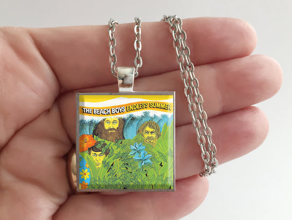 The Beach Boys - Endless Summer - Album Cover Art Pendant Necklace - Hollee
