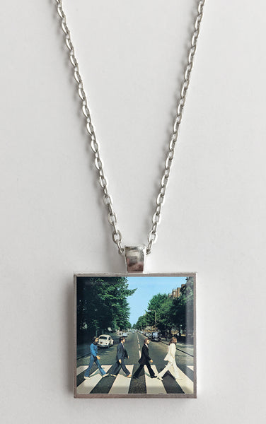The Beatles - Abbey Road - Album Cover Art Pendant Necklace - Hollee