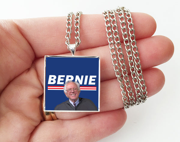 Bernie Sanders for President Campaign Pendant Necklace - Hollee
