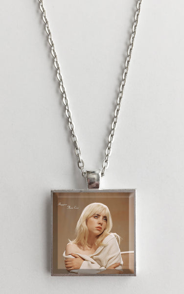 Billie Eilish - Happier Than Ever  - Album Cover Art Pendant Necklace
