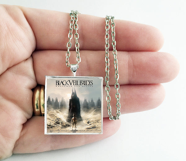 Black Veil Brides - Wretched and Divine - Album Cover Art Pendant Necklace - Hollee