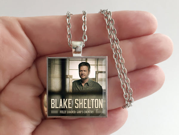 Blake Shelton - Fully Loaded: God's Country - Album Cover Art Pendant Necklace - Hollee