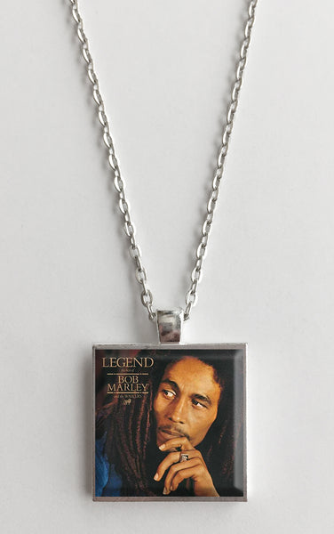 Bob Marley - Legend - Album Cover Art Pendant Necklace - Hollee