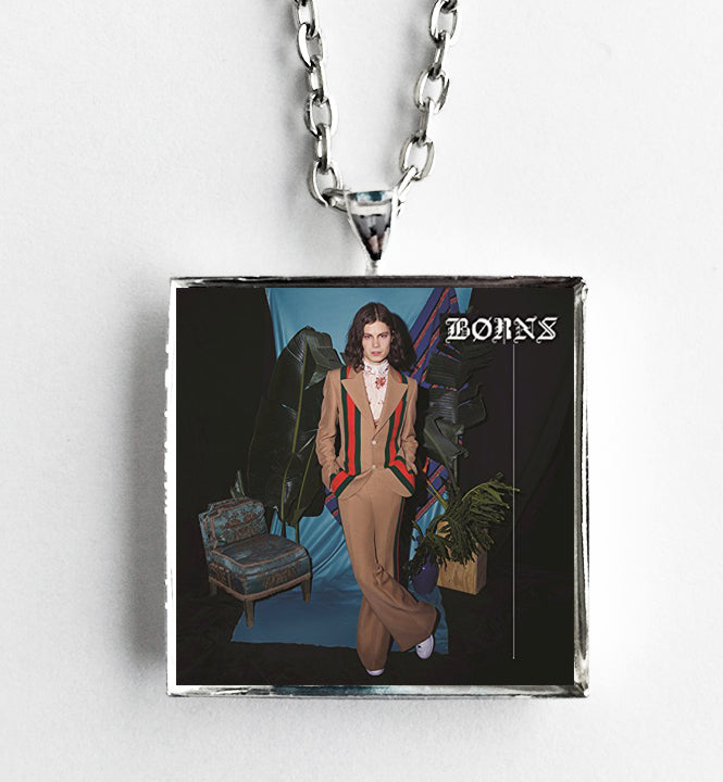 Borns - Blue Madonna - Album Cover Art Pendant Necklace - Hollee