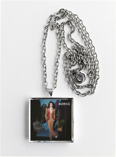 Borns - Blue Madonna - Album Cover Art Pendant Necklace - Hollee