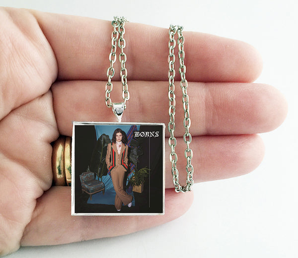 Borns - Blue Madonna - Album Cover Art Pendant Necklace - Hollee