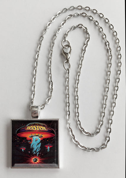 Boston - Self Titled - Album Cover Art Pendant Necklace