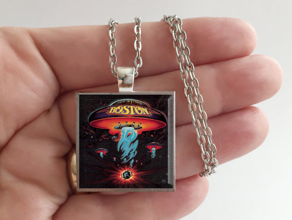 Boston - Self Titled - Album Cover Art Pendant Necklace