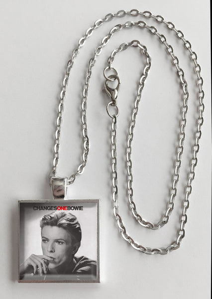 David Bowie - Changes One - Album Cover Art Pendant Necklace - Hollee