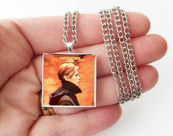 David Bowie - Low - Album Cover Art Pendant Necklace - Hollee