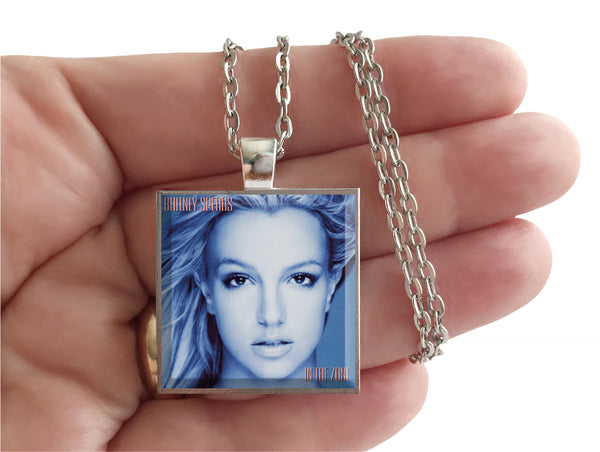 Britney Spears - In the Zone - Album Cover Art Pendant Necklace