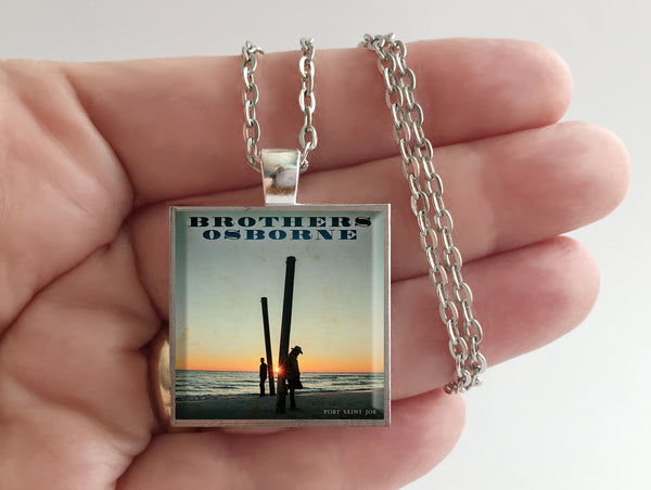 Brothers Osborne - Port Saint Joe - Album Cover Art Pendant Necklace - Hollee