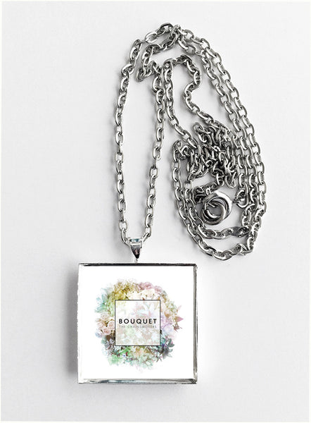 The Chainsmokers - Bouquet - Album Cover Art Pendant Necklace - Hollee