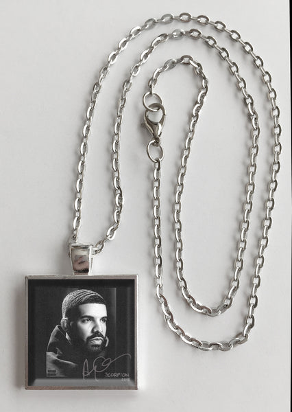 Drake - Scorpion - Album Cover Art Pendant Necklace - Hollee