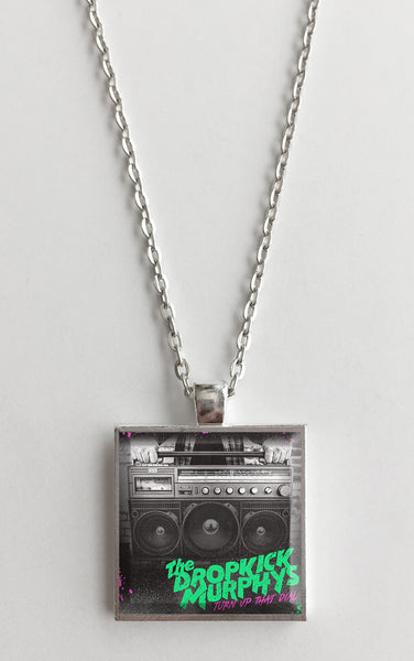 The Dropkick Murphys - Turn Up That Dial - Album Cover Art Pendant Necklace