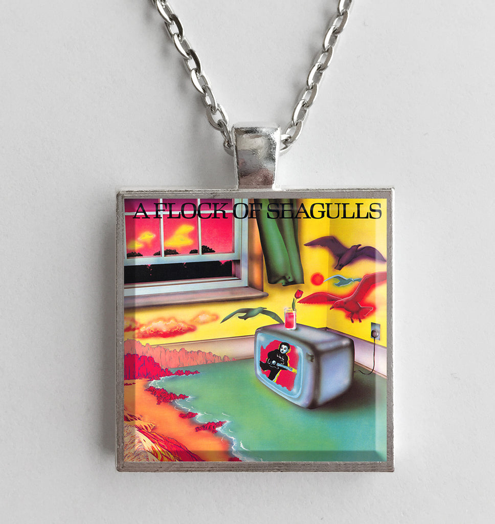 A Flock of Seagulls - Self Titled - Album Cover Art Pendant Necklace