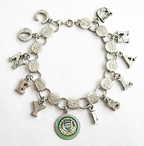 Coney Island Brooklyn Steeplechase Tillie Souvenir Charm Bracelet - Hollee