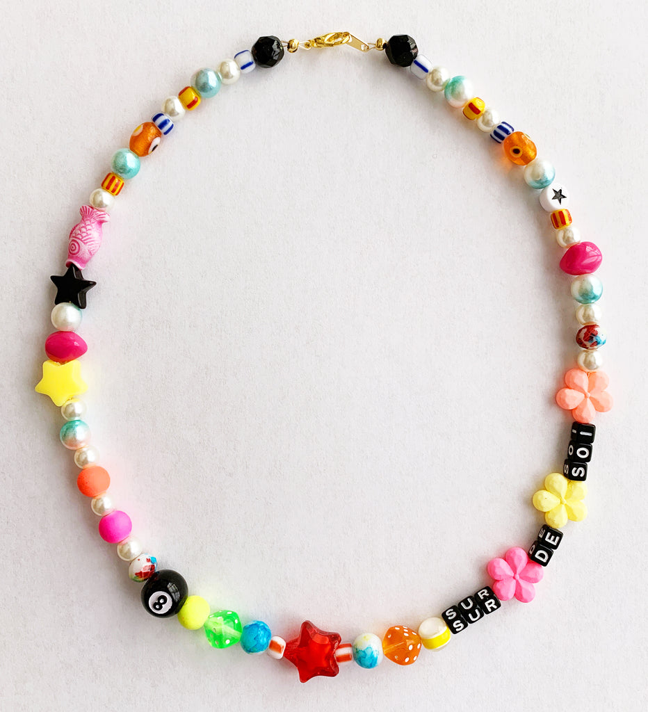 Sur De Soi Confident Bead Necklace