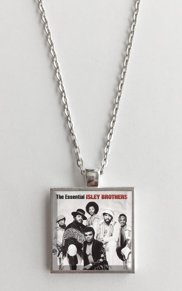 Isley Brothers - The Essential - Album Cover Art Pendant Necklace - Hollee