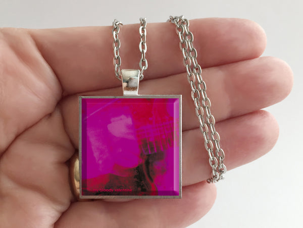 My Bloody Valentine - Loveless - Album Cover Art Pendant Necklace