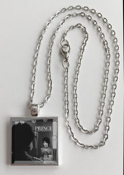 Prince - Piano & Microphone 1983 - Album Cover Art Pendant Necklace - Hollee