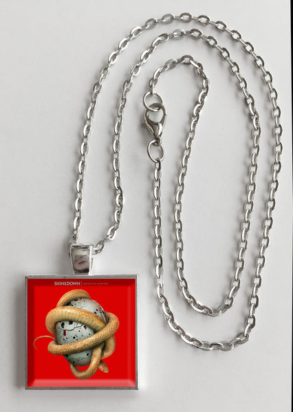 Shinedown - Threat to Survival - Album Cover Art Pendant Necklace - Hollee