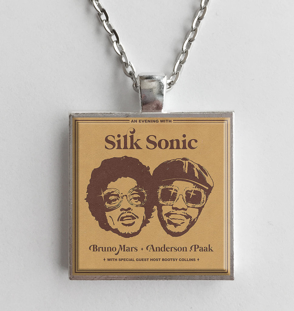 Silk Sonic - An Evening With - Album Cover Art Pendant Necklace