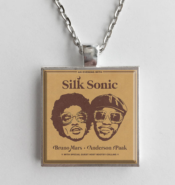 Silk Sonic - An Evening With - Album Cover Art Pendant Necklace
