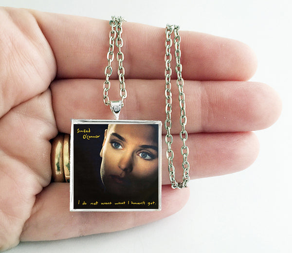 Sinead O'Connor - I Do Not Want What I Haven't Got - Album Cover Art Pendant Necklace - Hollee