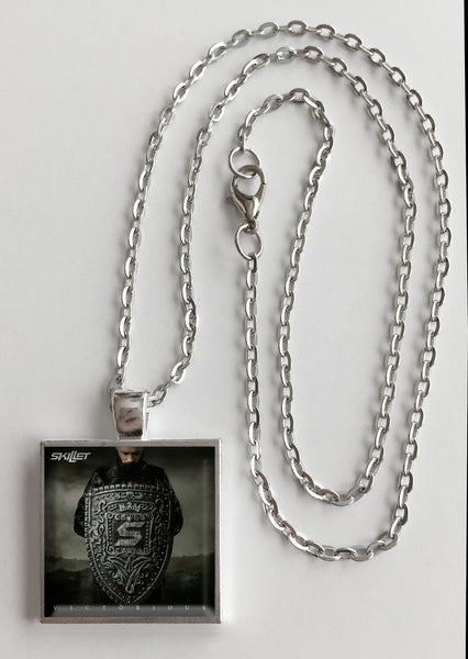 Skillet - Victorious - Album Cover Art Pendant Necklace - Hollee