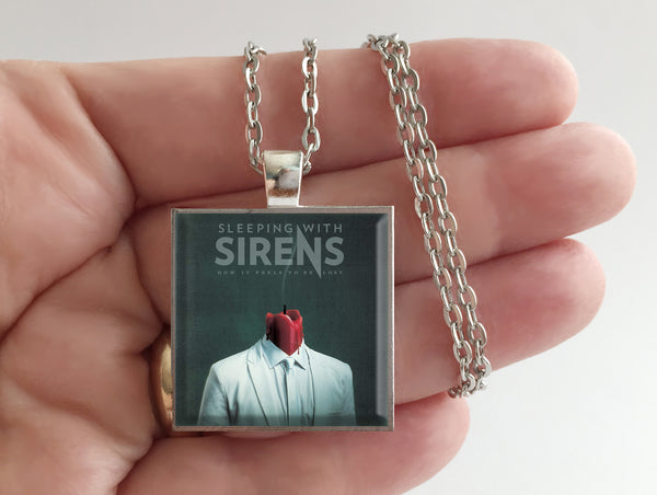 Sleeping with Sirens - How It Feels to be Lost - Album Cover Art Pendant Necklace - Hollee