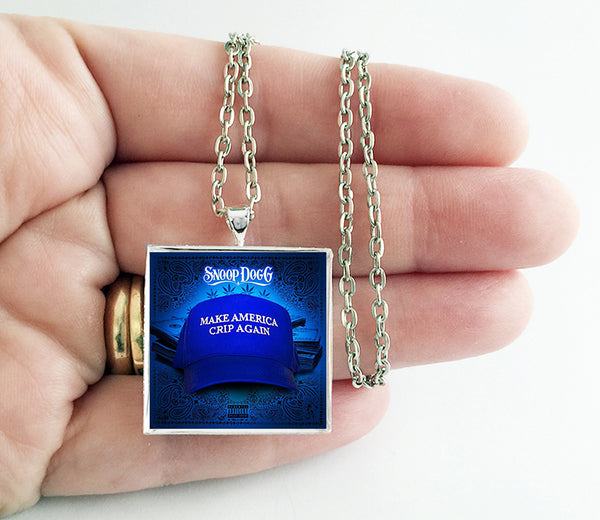 Snoop Dogg - Make America Cripp Again - Album Cover Art Pendant Necklace - Hollee