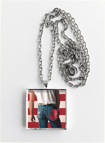 Bruce Springsteen - Born in the USA - Album Cover Art Pendant Necklace - Hollee