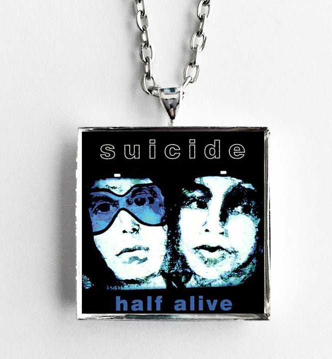 Suicide - Half Alive - Album Cover Art Pendant Necklace - Hollee