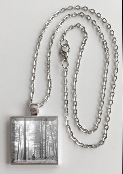 Taylor Swift - Folklore - Album Cover Art Pendant Necklace - Hollee
