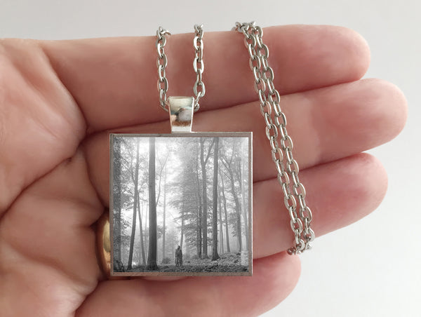 Taylor Swift - Folklore - Album Cover Art Pendant Necklace - Hollee