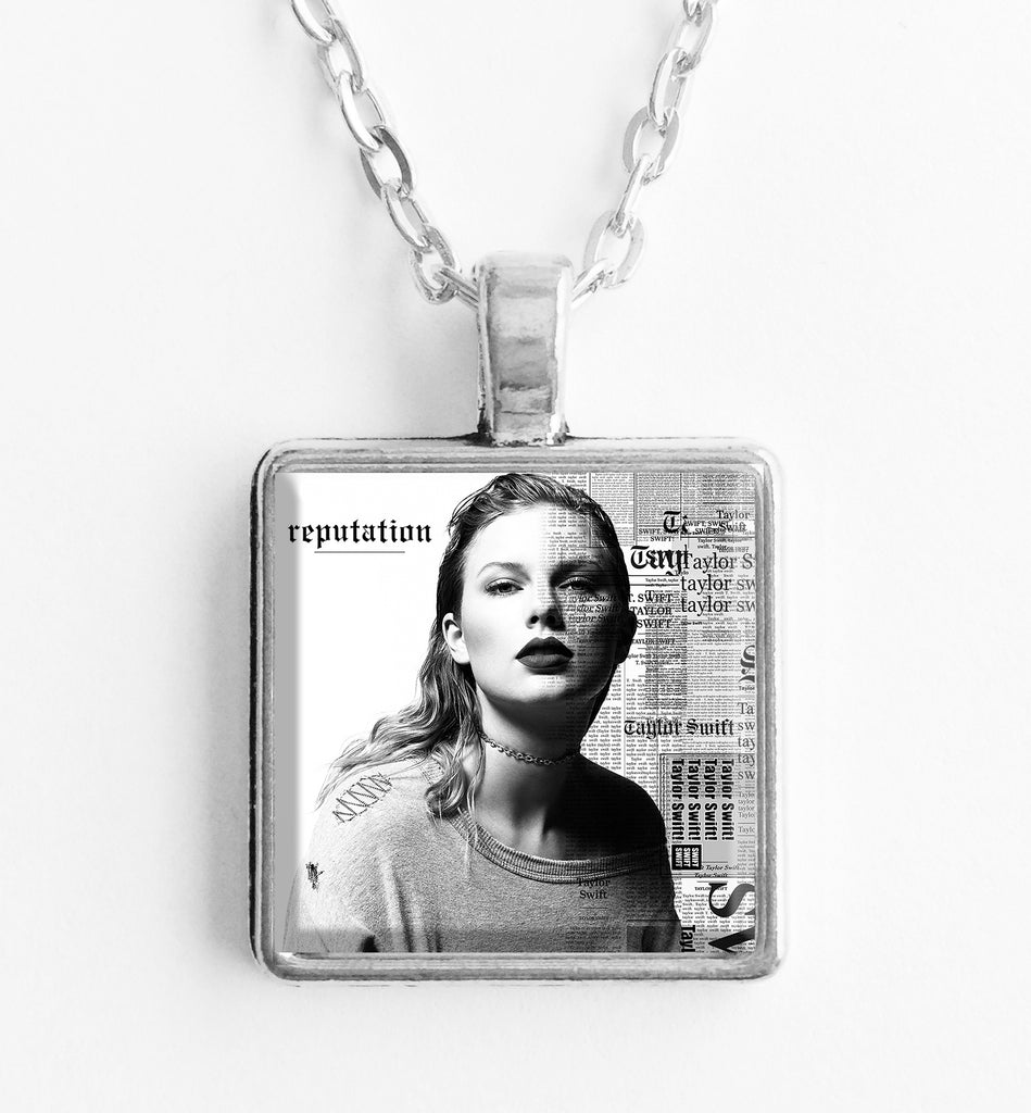 Taylor Swift - Reputation - Mini Album Cover Art Pendant Necklace - Hollee