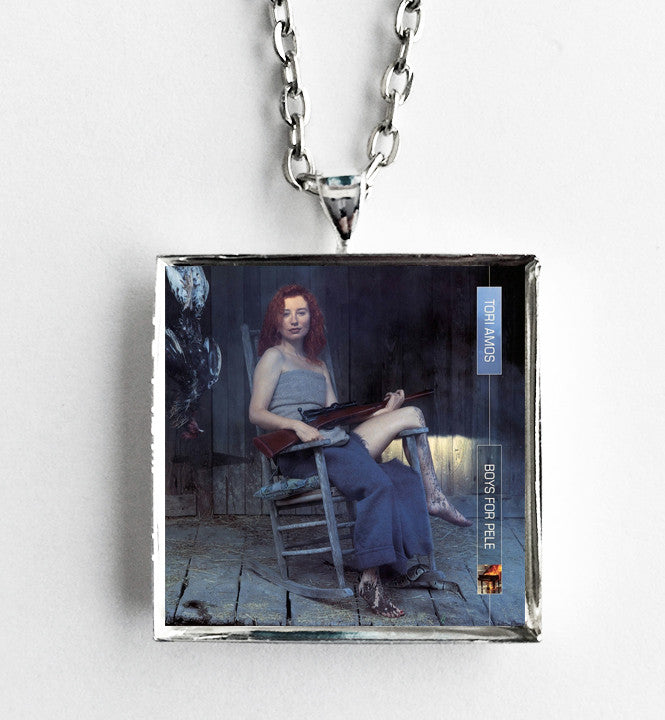 Tori Amos - Boys for Pele - Album Cover Art Pendant Necklace - Hollee