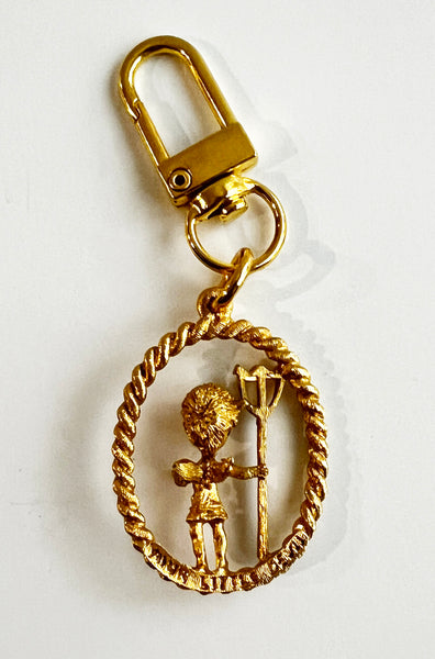 Vintage Your Little Devil Bag Charm