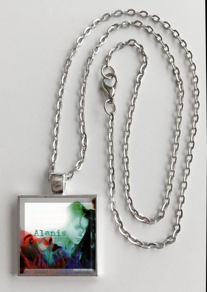 Alanis Morrisette - Jagged Little Pill - Album Cover Art Pendant Necklace