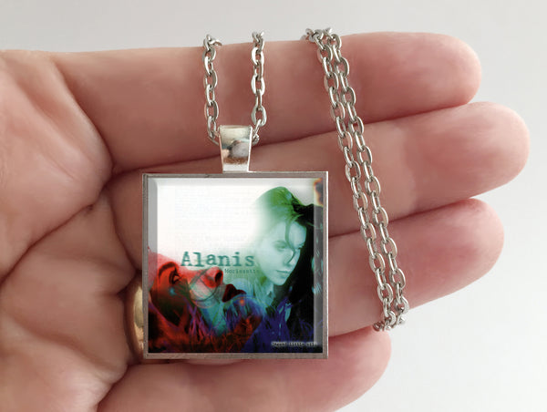 Alanis Morrisette - Jagged Little Pill - Album Cover Art Pendant Necklace