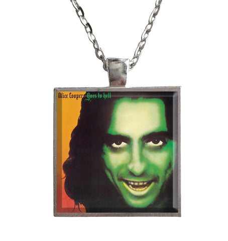 Alice Cooper - Goes to Hell - Album Cover Art Pendant Necklace