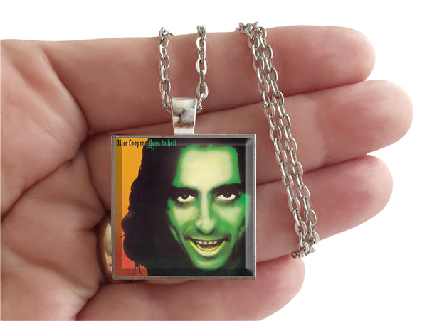 Alice Cooper - Goes to Hell - Album Cover Art Pendant Necklace